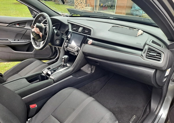 Honda Civic cena 45800 przebieg: 32000, rok produkcji 2021 z Krobia małe 301